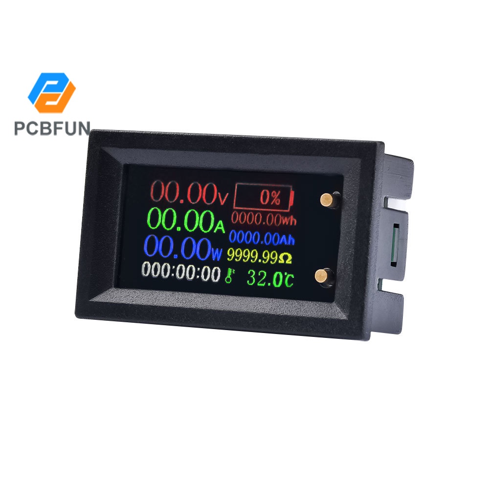 Vôn kế Pcbfun đa năng IPS 9 trong 1 DC 6 ~ 30V 20A 1.14&quot;