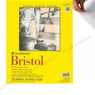 Tập vẽ Strathmore Bristol smooth size 27.9 x 35.6 cm