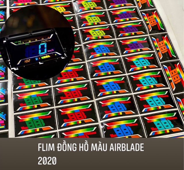 Flim màu Đồng Hồ Airblade 2020