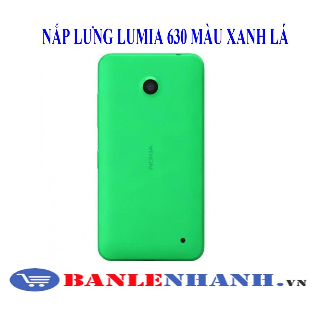 NẮP LƯNG LUMIA 630 MÀU XANH LÁ