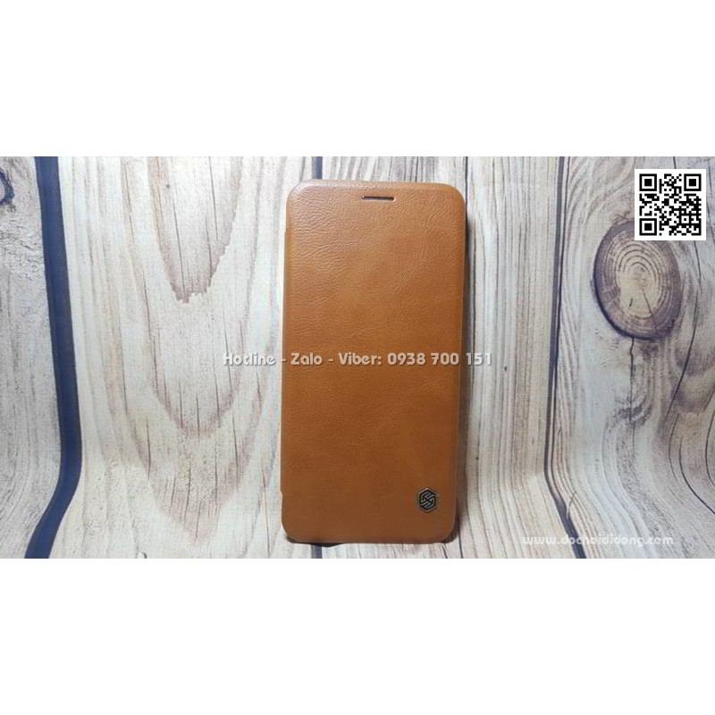 Bao da Samsung A7 2018 Nillkin Qin