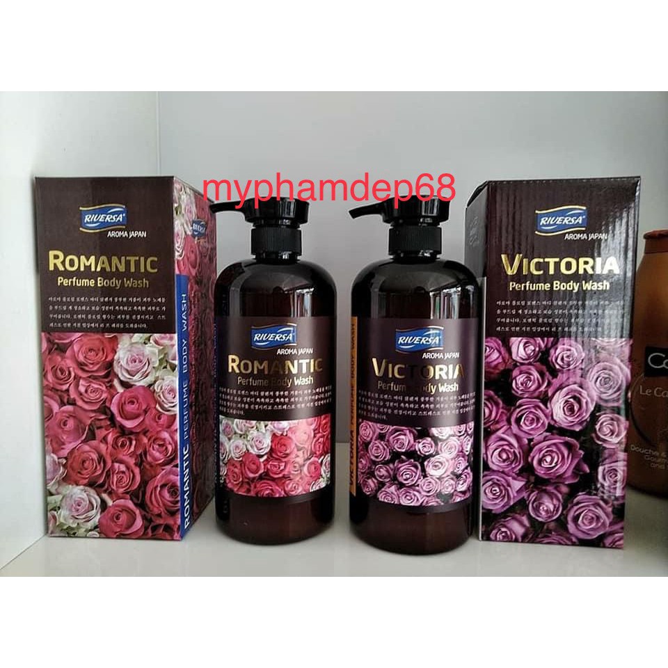 Sữa Tắm Nước Hoa Riversa 950ml