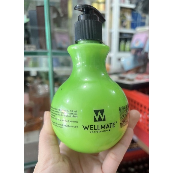 Wax Giữ Nếp Tóc Wellmate, Gel Giữ Nếp Tóc Xoăn Wellmate 250ml