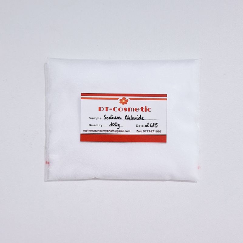 Muối Thái Tinh Khiết 99.9% (Sodium Chloride) - Nguyên Liệu Mỹ Phẩm