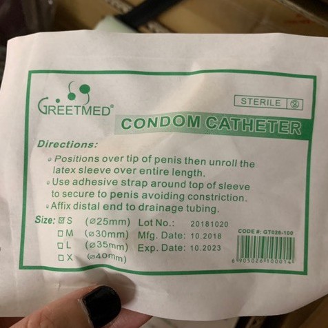 CAPOT TIỂU NAM BAO CAO SU TIỂU NAM TÚI DẪN LƯU NƯỚC TIỂU