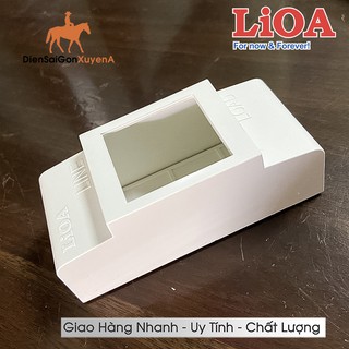 Hộp điện nổi lắp cầu dao aptomat an toàn cb cóc lioa - điện sài gòn xuyên á