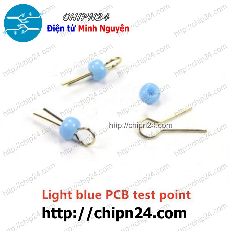 [10 CÁI] PCB Test Point Xanh Dương (Điểm kiểm tra mạch)