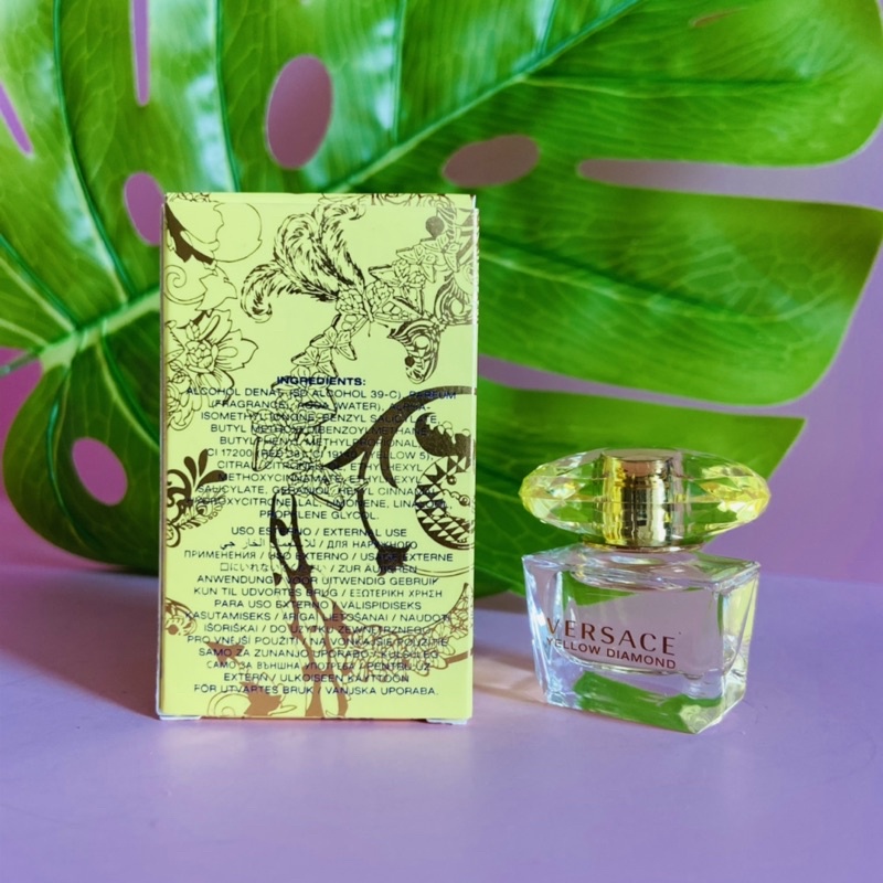 Nước Hoa Mini Nữ Versace Yellow Diamond EDT 5ml