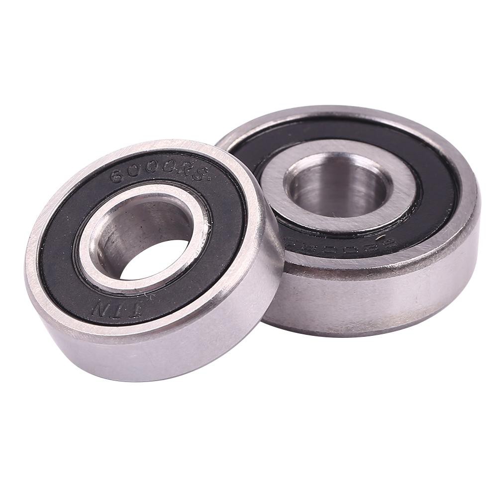 2pcs 6000/6200 MTB Cycling Bearings Front Rear Solid Bearings Riding Tools