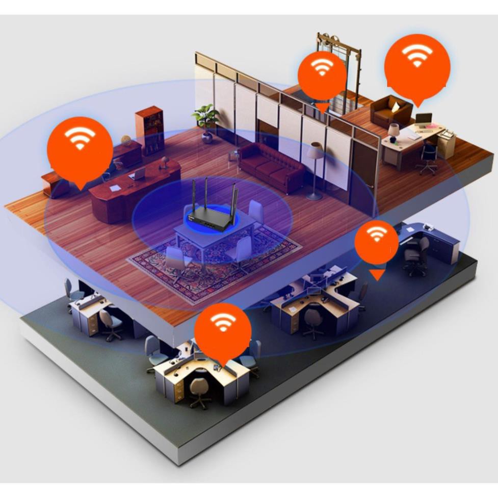 ✔️ bộ phát wifi,Bộ Phát WIFI Tenda W15e Ac1200mps Mạng Doanh Nghiệp 50 User () [MUA BAO NHIÊU TẶNG BẤY NHIÊU] | BigBuy360 - bigbuy360.vn