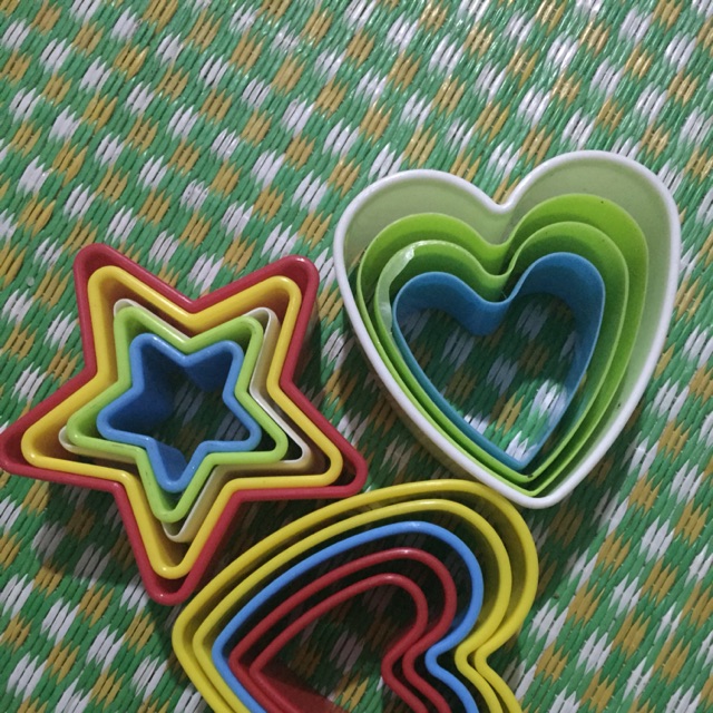 Bộ 3 khuôn nhấn cuter