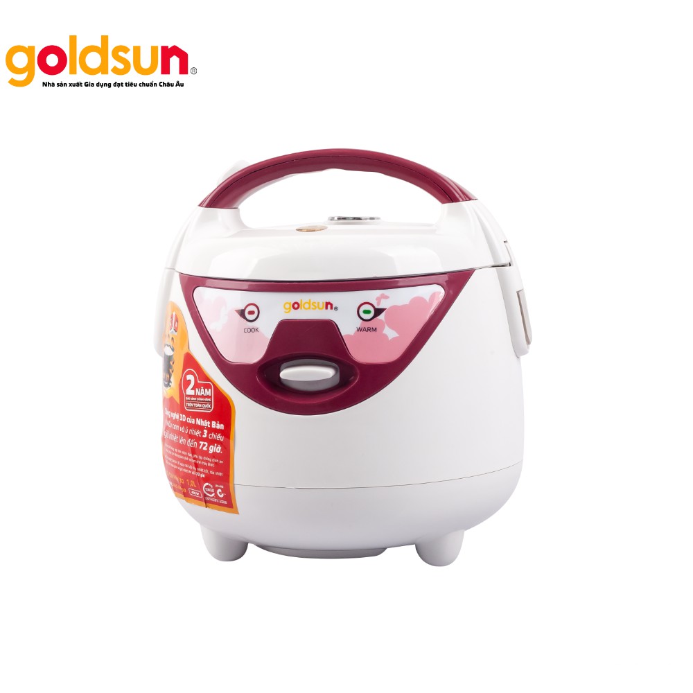 [Mã ELHADEV giảm 4% đơn 300K] Nồi Cơm Điện GoldSun 3D ARC-GW100