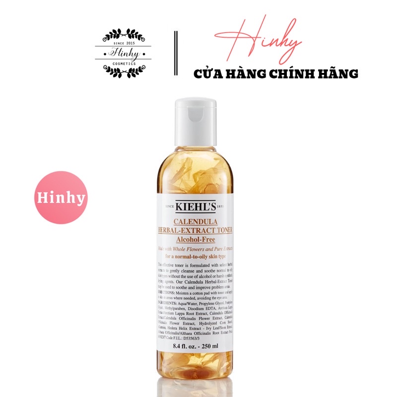 TONER HOA CÚC KIEHLS Calendula 250ml