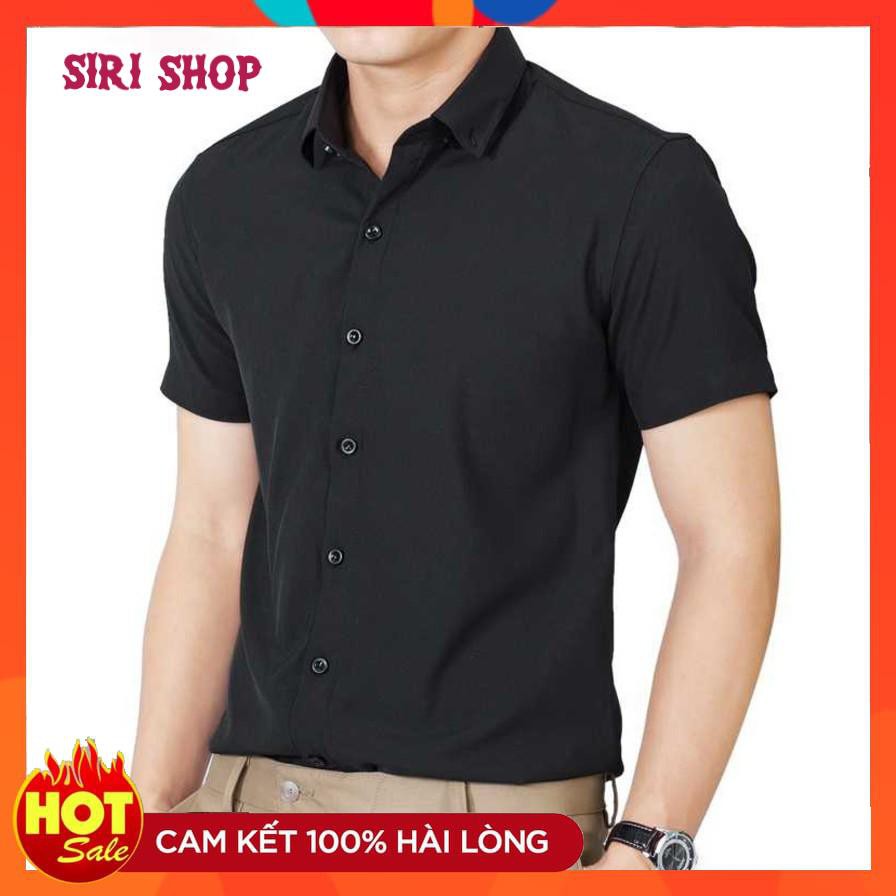 _Giá Sốc_ SƠ MI NAM SK-094 NGẮN TAY DÁNG ÔM BODY NAM TÍNH_Siri Shop