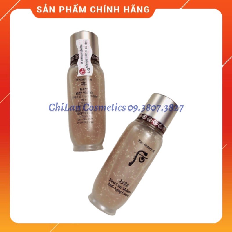 [CÓ TEM DATE 23]Tinh Chất Whoo Bichup The History of Whoo First Care Moisture Anti-Aging Essence 15ml