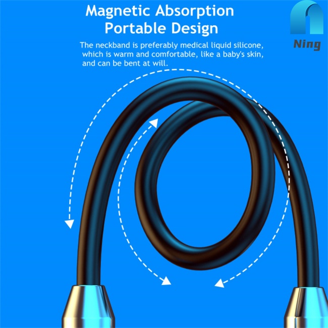 Tai Nghe Không Dây Ning Bluetooth 5.2 Chống Ồn Phong Cách Thể Thao Tiện Dụng