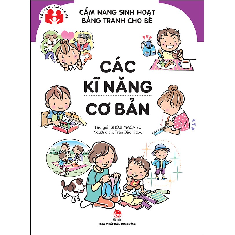 Sách - Cẩm nang sinh hoạt bằng tranh : Các kỹ năng cơ bản