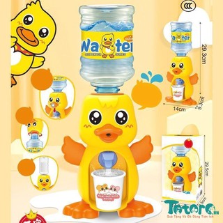 Cây nước mini gấu panda, chó corgi, heo hồng, ếch xanh, vịt vàng, gà con