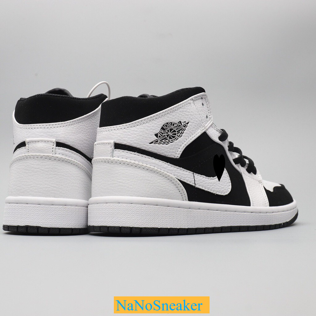 Giày thể thao A.I.R JO.R.DẦN 1 đen trắng cổ cao siêu đẹp cho nam và nữ | BigBuy360 - bigbuy360.vn