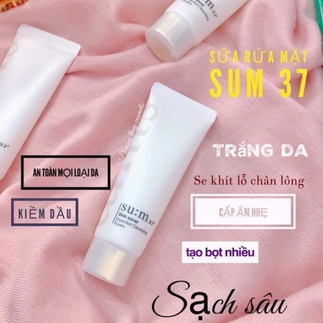 Sữa rửa mặt Su:m37 size mini 40ml