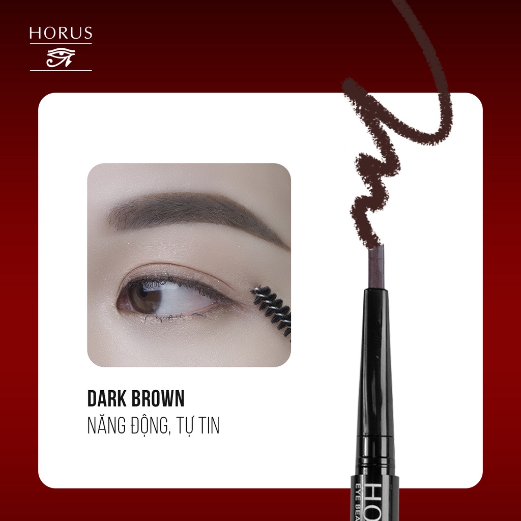 Chì Kẻ Mày 2 Đầu Tiện Lợi Horus Eye Beauty Expert Easy Blend Auto Eyebrown 0.2g | BigBuy360 - bigbuy360.vn