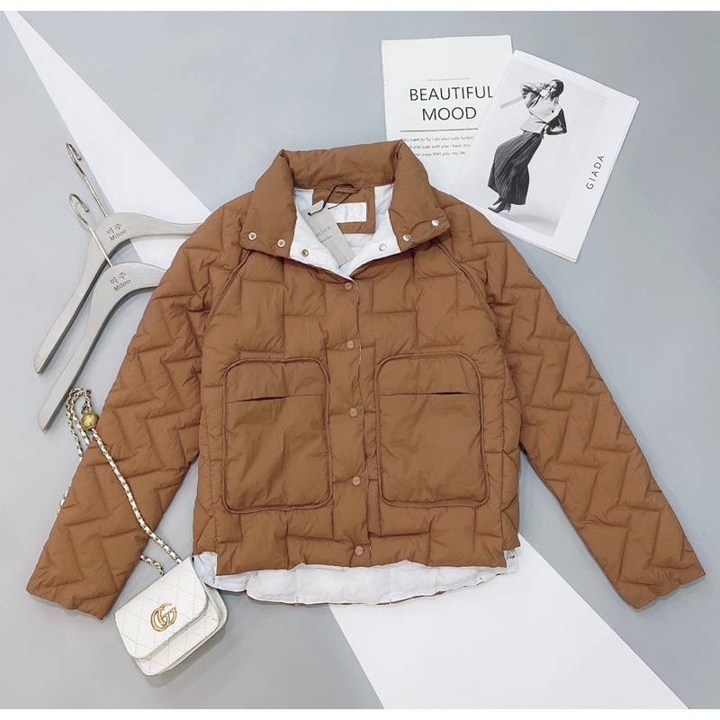 Áo phao cao cấp MIJOO siêu nhẹ siêu ấm