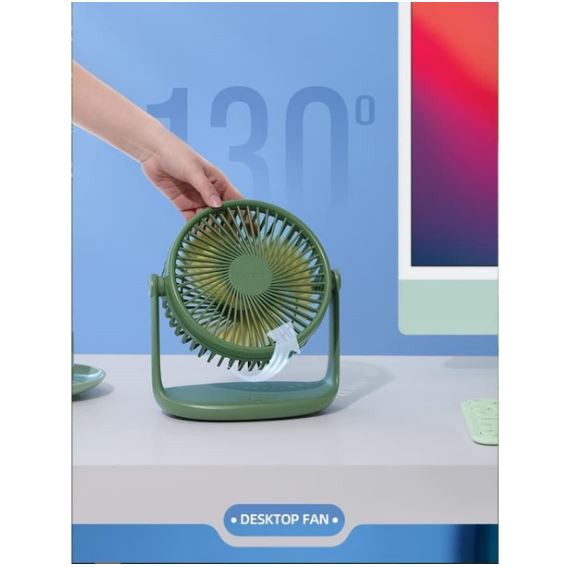 [Dùng liên tục 60h ] Quạt Yoobao kẹp tích điện F04 MAX 360 độ 10000 mAh
