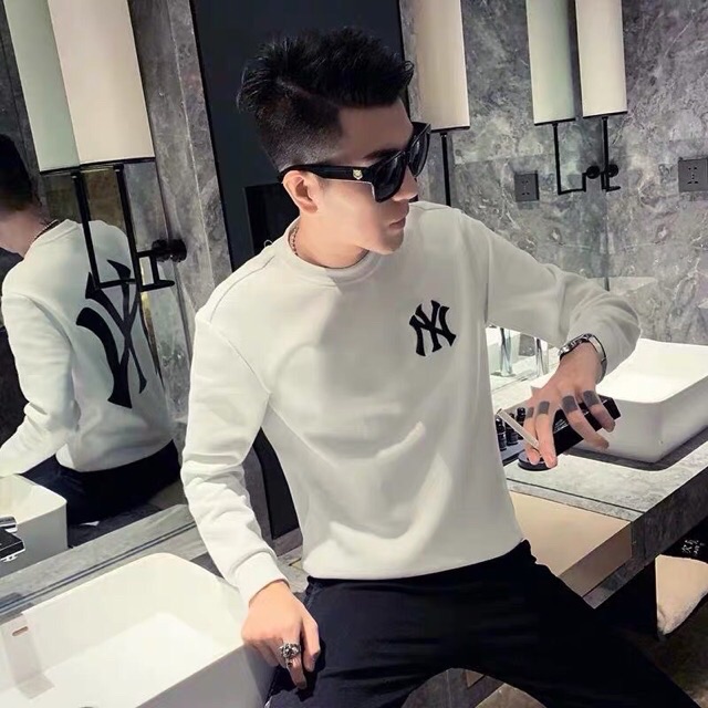 Áo sweater nam nữ N.Y có bigsize vải nỉ bông dày mịn cấp