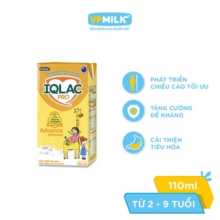 Sữa Bột Pha Sẵn VPMilk IQLac Pro Advance Premium Hộp 110ml (Thùng 48 Hộp)