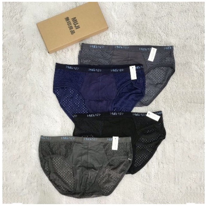Quần lót nam tam giác MU_JI Nhật thông hơi cao cấp