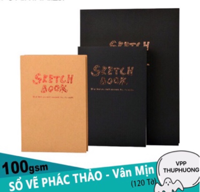 Vở vẽ Sketch book A4-A5