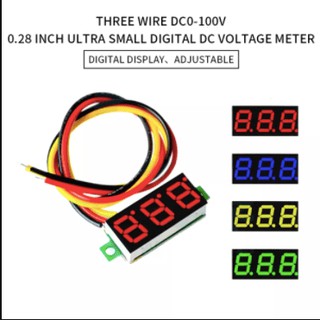 Đồng hồ đo áp 3 dây 0.28 inch