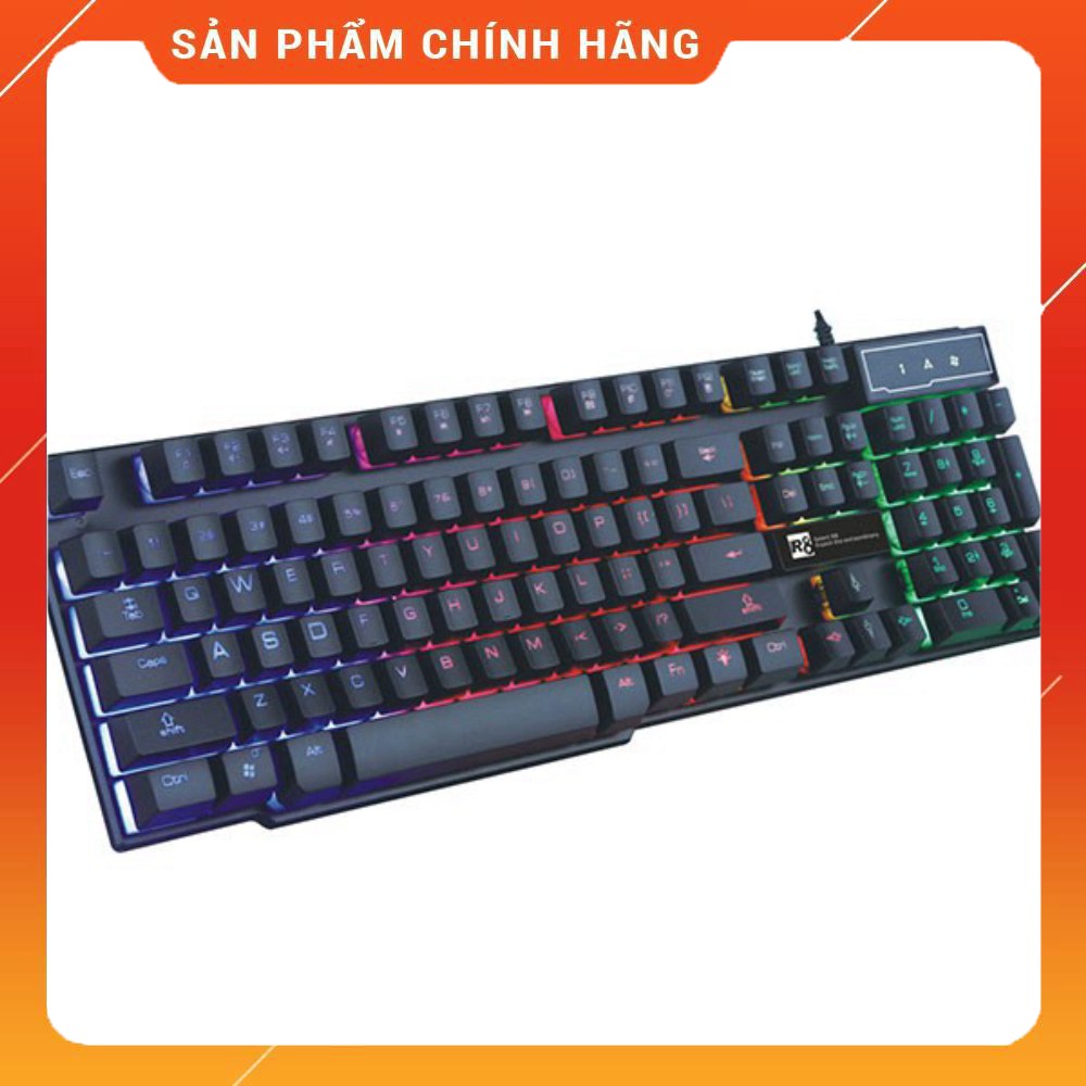 Bàn Phím R8 1822 USB Gaming Phím Giả Cơ LeD - hàng chính hãng, giá tốt nhất