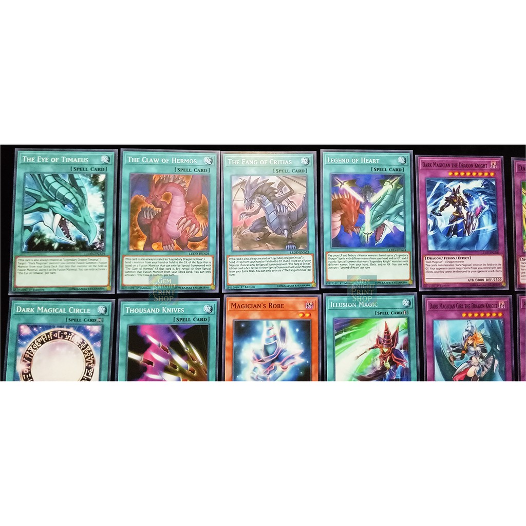 Bộ bài Yugioh - Legendary Dragons of Atlantis - A Deck