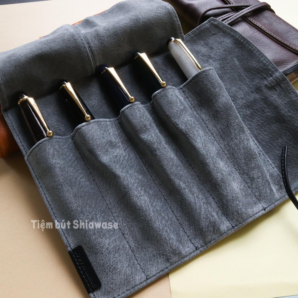 Bao Da Đựng Bút Pilot Pensemble - Roll Case - 5 Bút