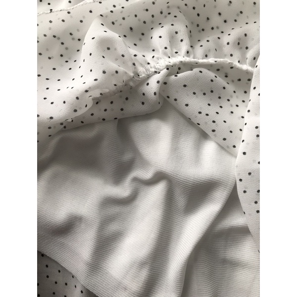 Váy bé gái, vây voan chấm bi kèm nơ siêu xinh cho bé, váy voan cánh tiên bé gái