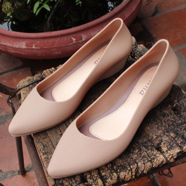 Giày búp bê nhựa dẻo đi mưa bền,nhẹ ,thời trang | BigBuy360 - bigbuy360.vn