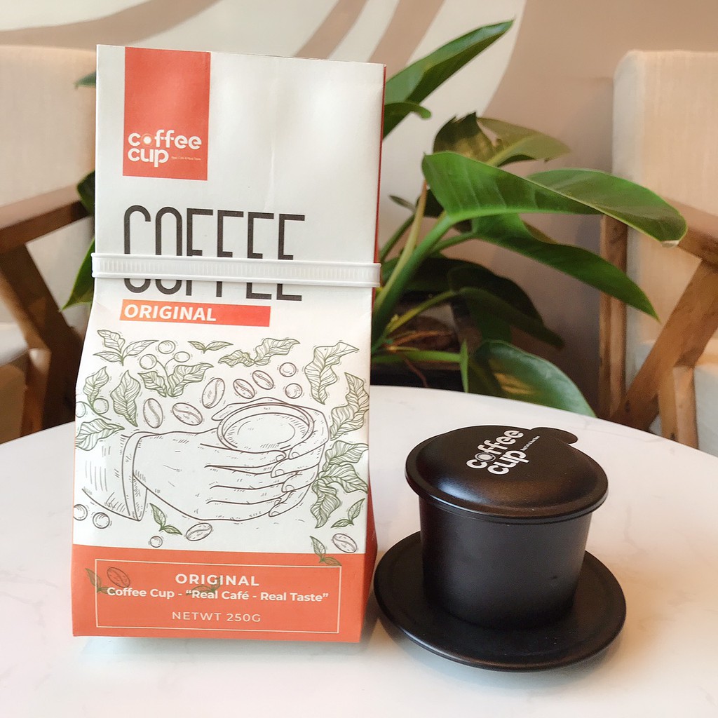 Cà phê nguyên chất Arabica Cầu Đất Coffee Cup Đặc Biệt, Cà phê rang xay loại 1 nguyên bản pha phin | BigBuy360 - bigbuy360.vn