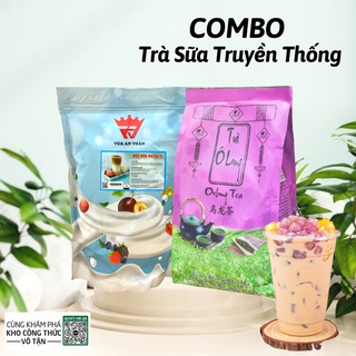 COMBO Trà Sữa Truyền Thống (Trà Olong Rang + Bột Sữa) Pha 307 Ly