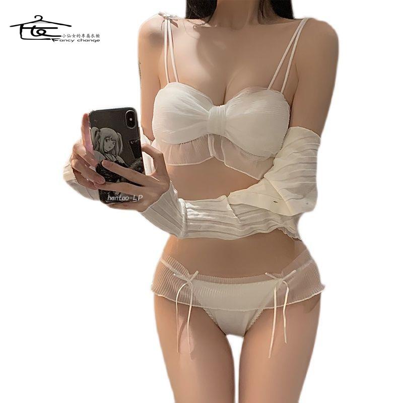 Áo Ngực Mỏng Không Gọng Thép Phong Cách Hàn Quốc Quyến Rũ Cho Nữ