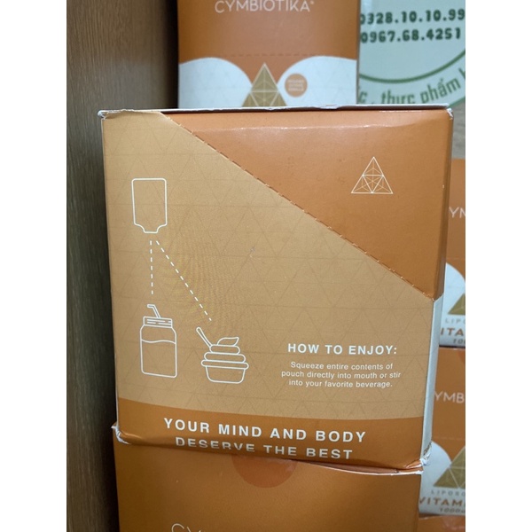 Vitamin C dạng liposome Cymbiotika GÓI