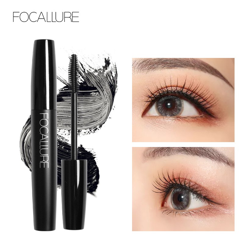 Mascara FOCALLURE chải dài lông mi chống vón cục lâu trôi dành cho trang điểm 10g