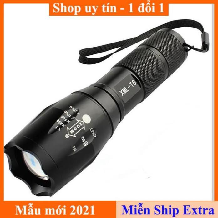 [ Xả kho tết] Đèn pin siêu sáng- Đèn PIN XML_T6, Siêu bền bảo hành uy tín 1 đổi 1 | BigBuy360 - bigbuy360.vn