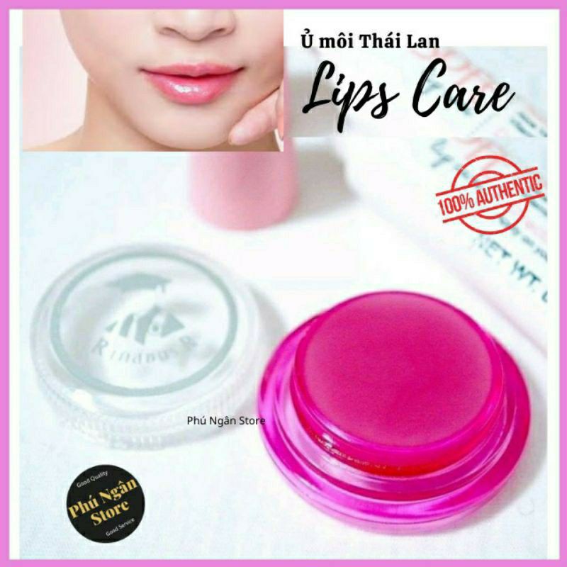 Ủ môi/Son dưỡng có màu Lips Care Thái Lan hồng môi dưỡng ẩm