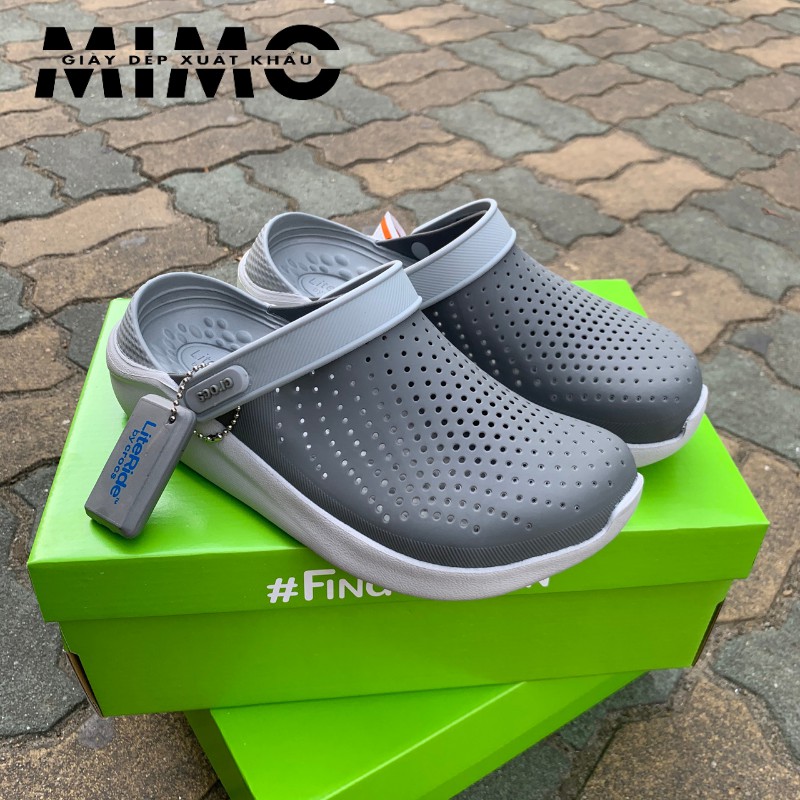 Dép Sục nhựa, Dép bít mũi crocc Literide đủ màu