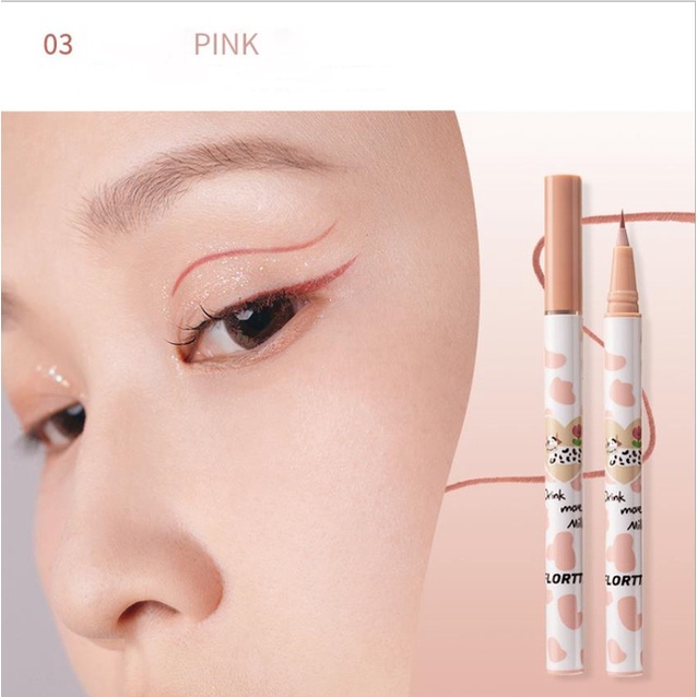 Bút Kẻ Mắt Dạng Lỏng Lâu Trôi Chống Thấm Nước Màu Sắc Tự Nhiên