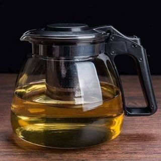 Bộ bình lọc trà thủy tinh