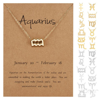 Vòng cổ Mặt Hình Cung Hoàng Đạo Sáng Tạo 01 #119