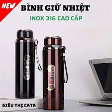 Bình Giữ Nhiệt Inox 316 Có Nắp Lọc Trà 1000ml ( Thép không gỉ )