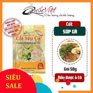 Gia Vị Nấu Súp Gà Cốt Quốc Việt 50g - Nhập Khẩu USA